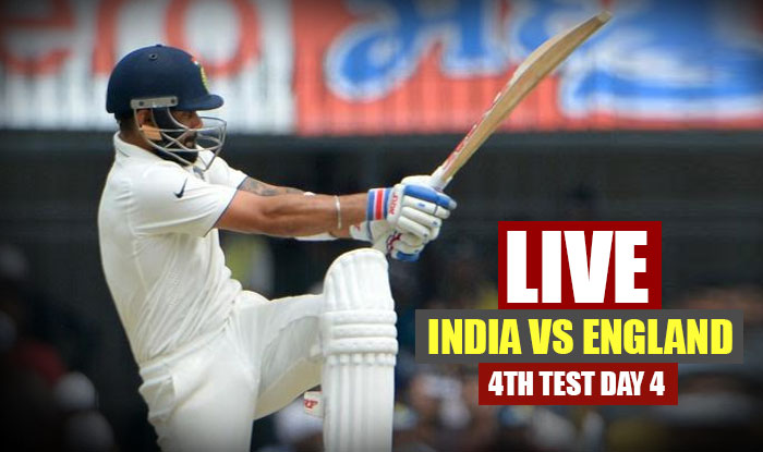 ind vs eng 4th test score