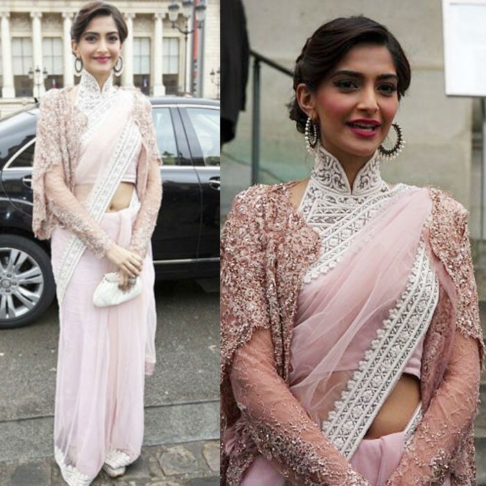 Sonam Kapoor shows you 4 ways to give your saree a stylish, contemporary  makeover this wedding season 