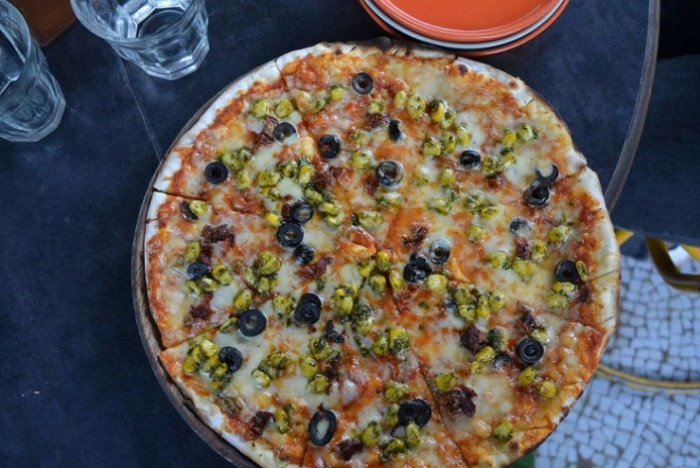 Fram Fresh pizza at JamJar. Credits: Zomato