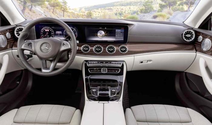 Mercedes-Benz E-Class coupe interior