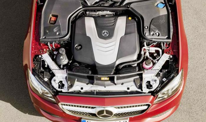 Mercedes-Benz E-Class coupe engine