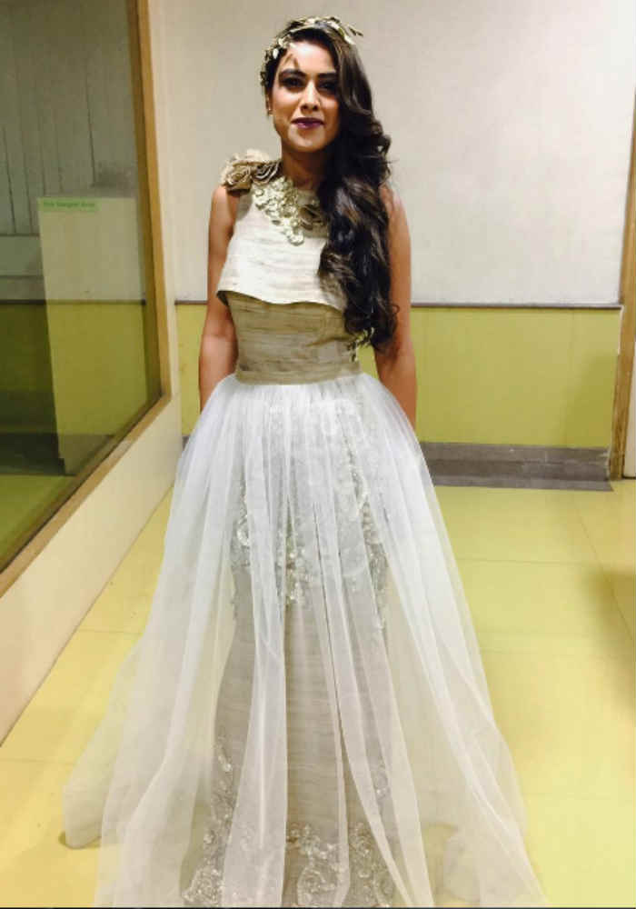 Nia Sharma wearing Archana Kochhar outfit
