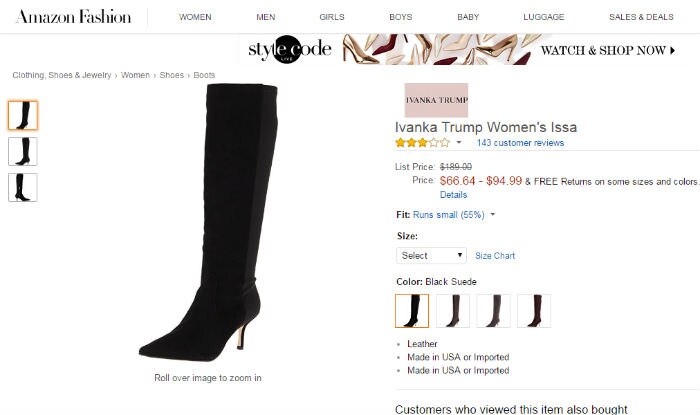 Ivanka Trump trolled on Amazon.com with brutal reviews of Ivanka Trump ...