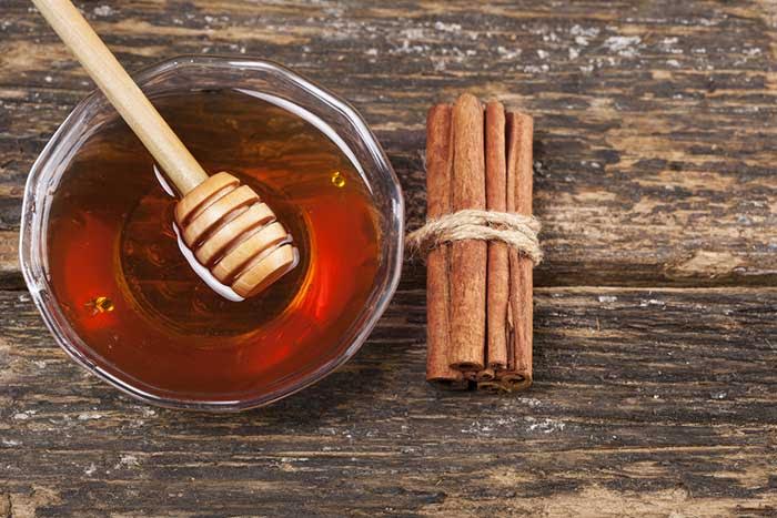 cinnamon and honey strips