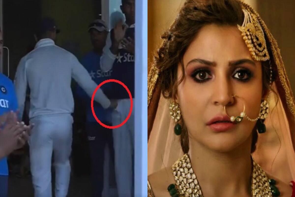 Virat Kohli hits Jayant Yadav below the belt, Anushka Sharma goes nuts!  This viral video is a must watch | India.com