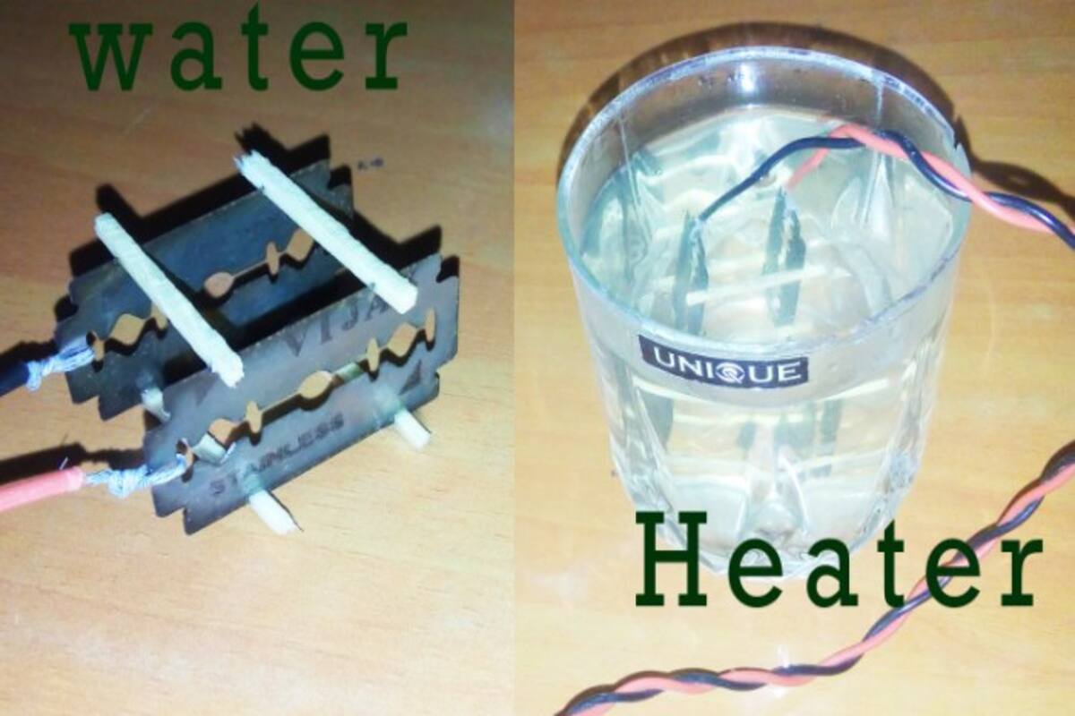 making home made water heater । इस विधि से घर पर ही बनाएं वाटर हीटर -  Latest News u0026 Updates in Hindi at India.com Hindi