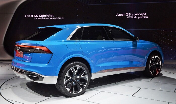 Audi Q8 concept at Detroit - rear
