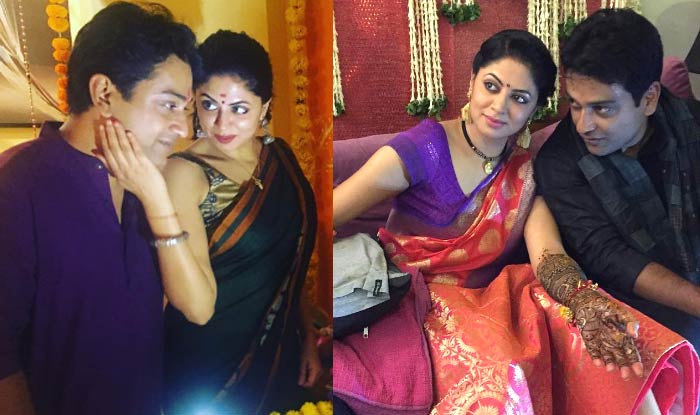 FIR actress Kavita Kaushik and Ronnit Biswas’s haldi and mehndi