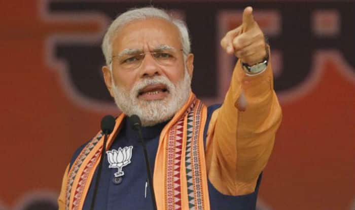 Narendra Modi vows to end 14-year exile of development in Uttar Pradesh ...