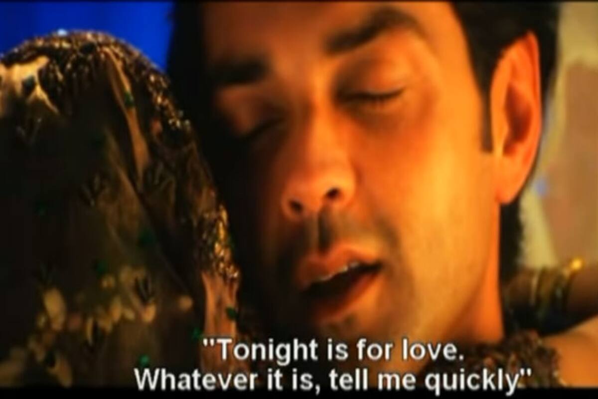 Bobby Deol in this erotically insane suhag raat scene with Ameesha Patel  will leave you dumbstruck! Watch video | India.com