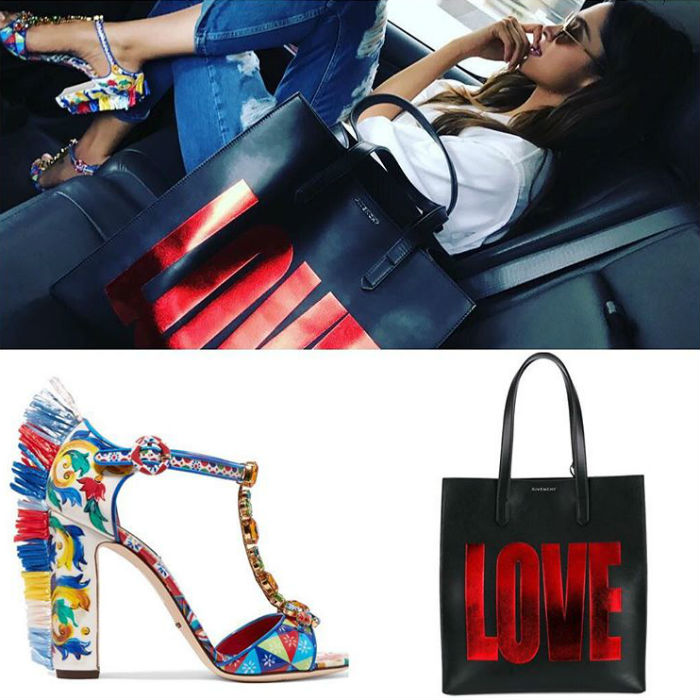 Deepika Padukone's LA style: High-luxe D&G sandals and Givenchy