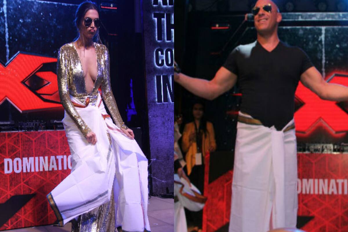 School Dance Xxx - Deepika Padukone dances to Lungi Dance, makes Vin Diesel wear a dhoti!  (Watch Video) | India.com