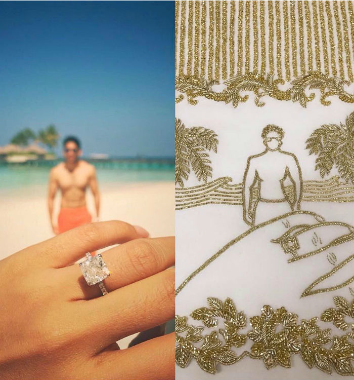 Naga Chaitanya on Samantha Ruth Prabhus saree