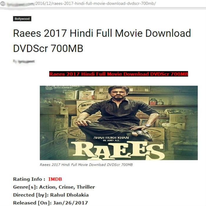 raees full movie free download 2017 filmyzilla