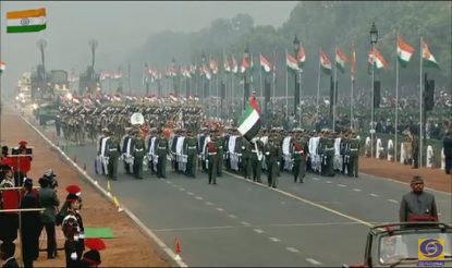 UAE contingent at Republic Day