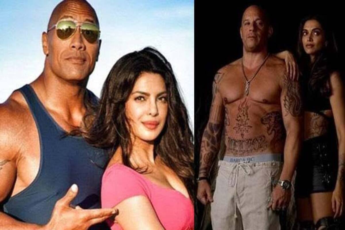 Priyanka Chopra Xxx Desi Sex - Vin Diesel with Deepika Padukone or Priyanka Chopra with Dwayne Johnson:  Which is the sexiest jodi of the season? | India.com
