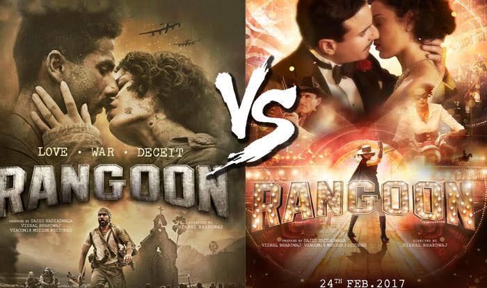 Rangoon Trailer Kangana Ranaut Kisses Saif Ali Khan And Shahid Kapoor