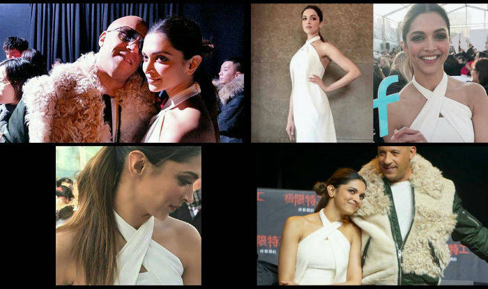 Xxx Sapna Chaudray - Deepika Padukone spotted in Beijing in pristine white gown for xXx: Return  of Xander Cage promotions! | India.com