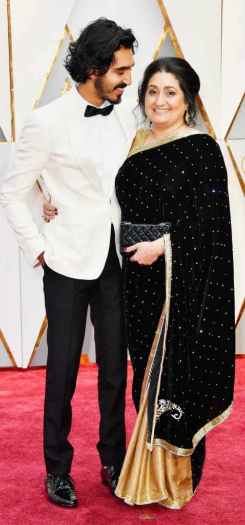 Dev Patel looked every bit of a charming gentleman in white tuxedo at Academy Awards 2017