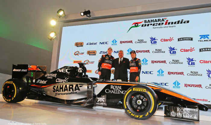 Formula One: Sahara Force India reveal their 2017 F1 racing car | India.com