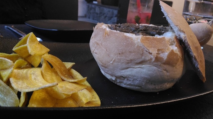 Pandi Curry Bunny Chow at Glocal Worli