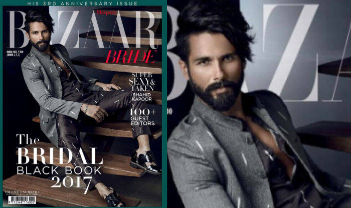 Shahid Kapoor will make your heart melt in this latest cover of Bazaar ...