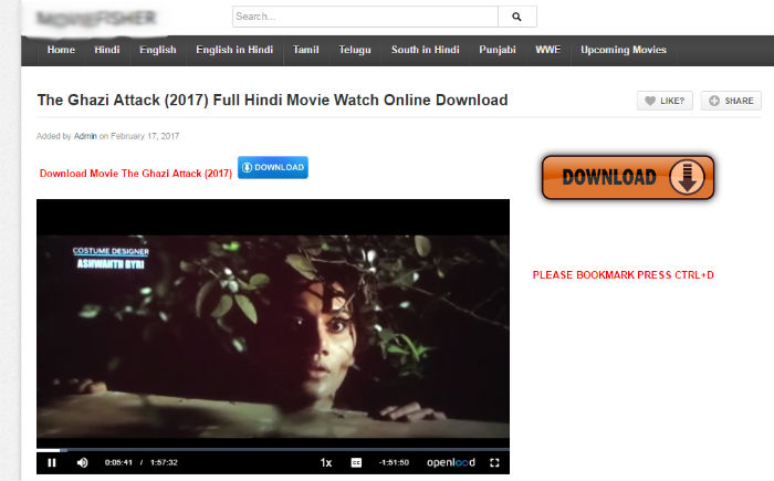 the ghazi attack movie online english