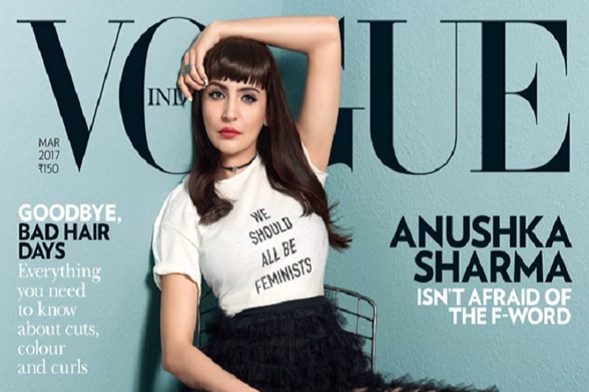 Anushka Sharma on Vogue cover: Phillauri actor makes a fashionable case for  feminism as Vogue magazine's latest cover girl