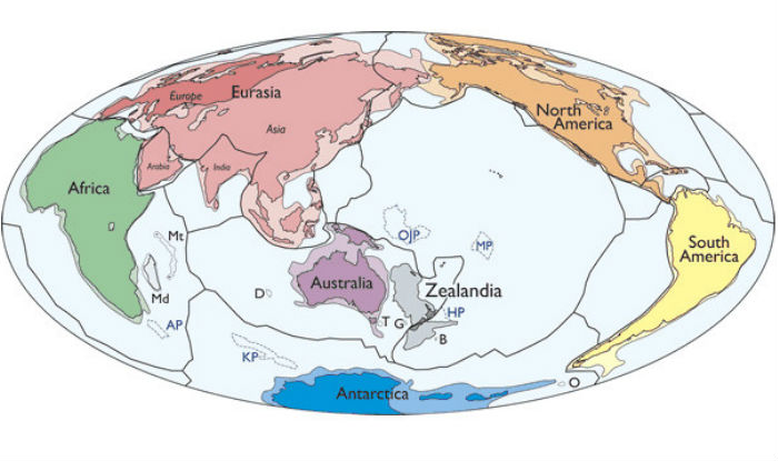 Zealandia Is Earth S Eighth New Continent Scientists Discover 5million Square Kilometer Landmass East Of Australia India Com