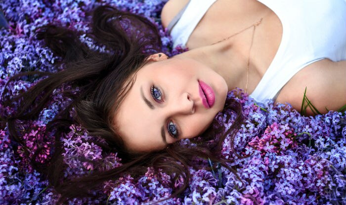 Peach or lilac for Sunday Sun-down