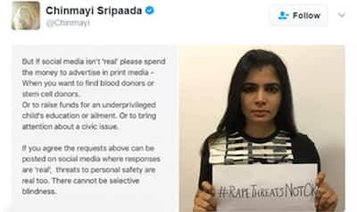 Chinmayi Sripaada on X: This is your reminder that families actively  protect molesters in India These molesters never get reported, live a  respectable life and die a glorious death. This is a