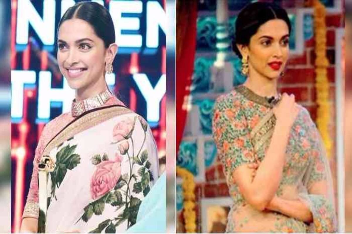 Mamata Soni Xxx Hd - Deepika Padukone flaunts floral Sabyasachi saree & gives us severe deja vu,  but we ain't complaining! | India.com