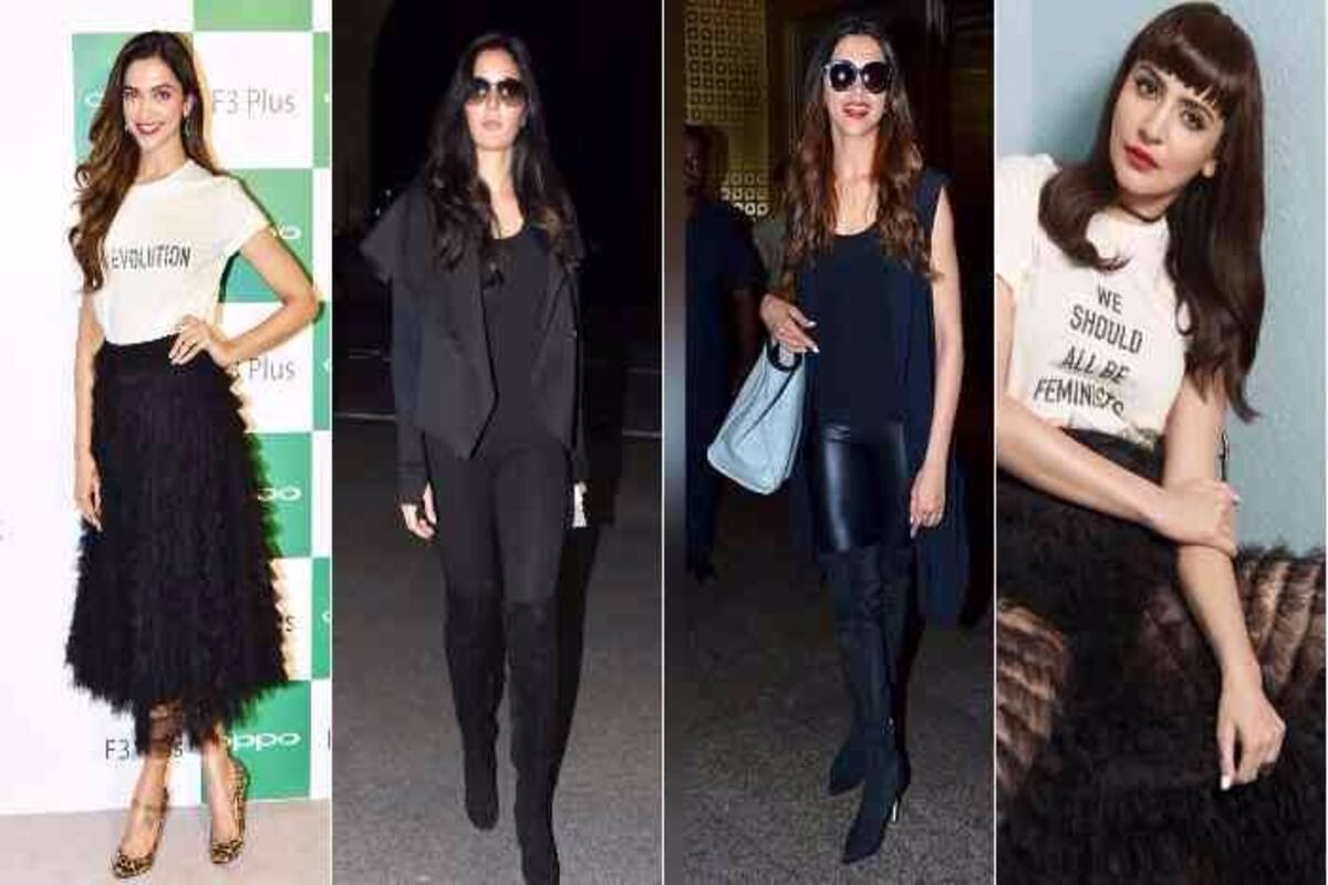 When Deepika Padukone, Katrina Kaif and Anushka Sharma inspired each  other's style and ended up as high-end twins! View Pics! | India.com