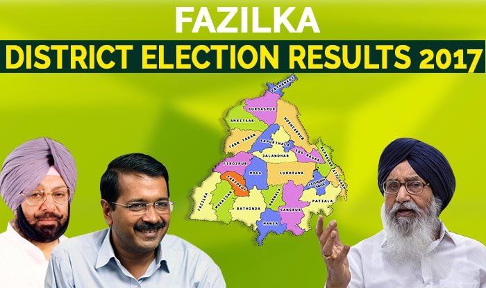 Fazilka District Election Results 2017: View winners from Jalalabad ...