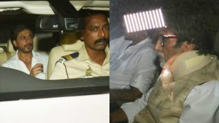 Amitabh Bachchan, Shah Rukh Khan, Sanjay Leela Bhansali and others leave for Aishwarya Rai Bachchan’s father’s funeral (View HQ pics) Amitabh Bachchan, Shah Rukh Khan, Sanjay Leela Bhansali and others leave for Aishwarya Rai Bachchan’s father’s funeral (View HQ pics)