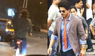 What is Shah Rukh Khan doing with Imtiaz Ali in the middle of the road post mid night? (see picture)