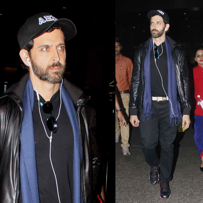 Hrithik Roshan Looks Handsome During Fighter Promotion