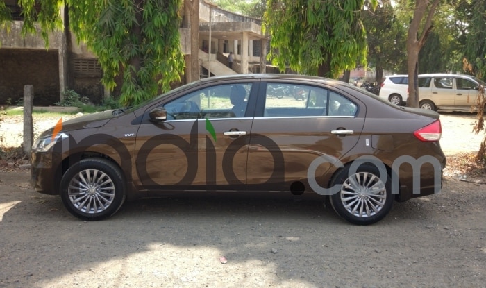 Maruti Suzuki Ciaz 2017 Side Profile