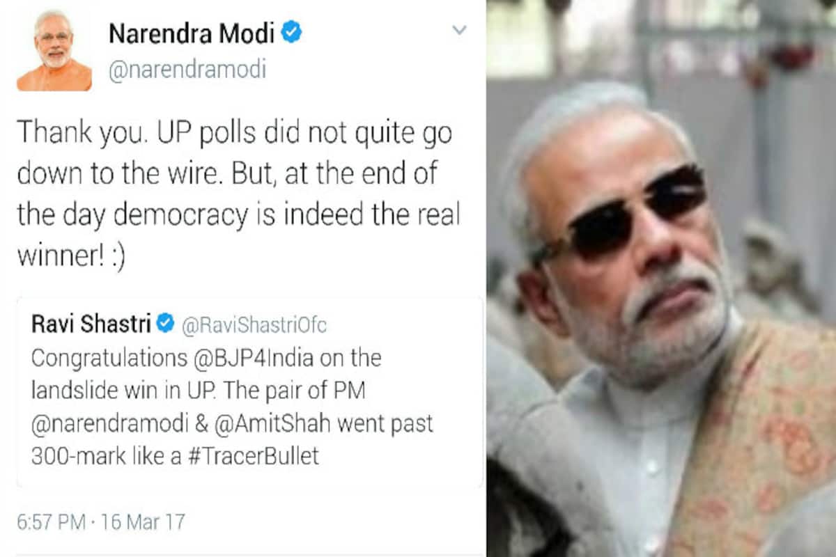 Narendra Modi's reply to Ravi Shastri made Twitterati wonder who is in  charge of PM's Twitter handle 