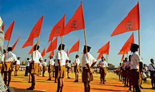 BJP workers in Uttar Pradesh join Sangh Shiksha Varg of RSS for government jobs