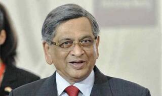 Former External Affairs Minister SM Krishan quits Congress, joins BJP