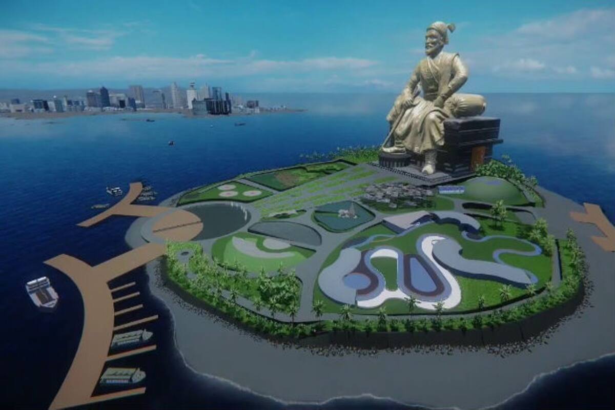 Chhatrapati Shivaji Statue In Arabian Sea Construction Work To Begin After Monsoon 2018 India Com