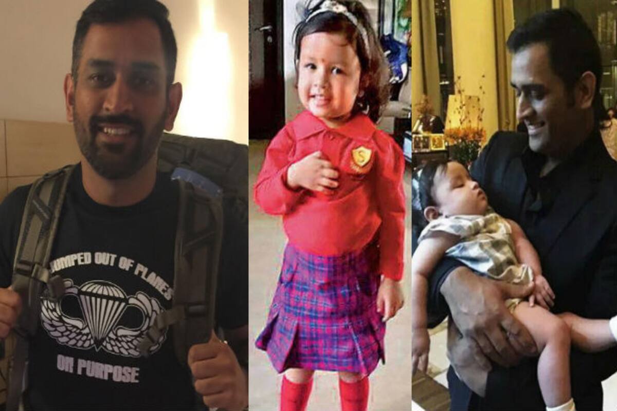 Ziva Dhoni in school uniform is MS Dhoni's proudest moment as ...