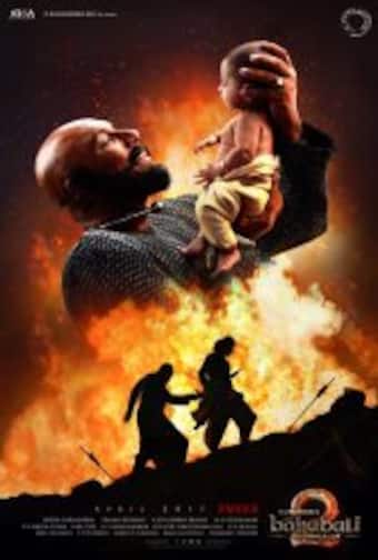 SS Rajamouli shares the new poster of Baahubali 2 with a powerful tagline'  The boy he raised, the man he killed' 