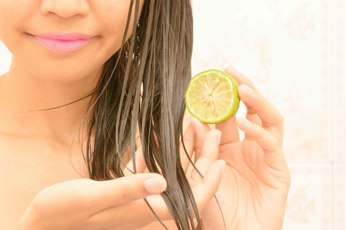 lemon hair pack