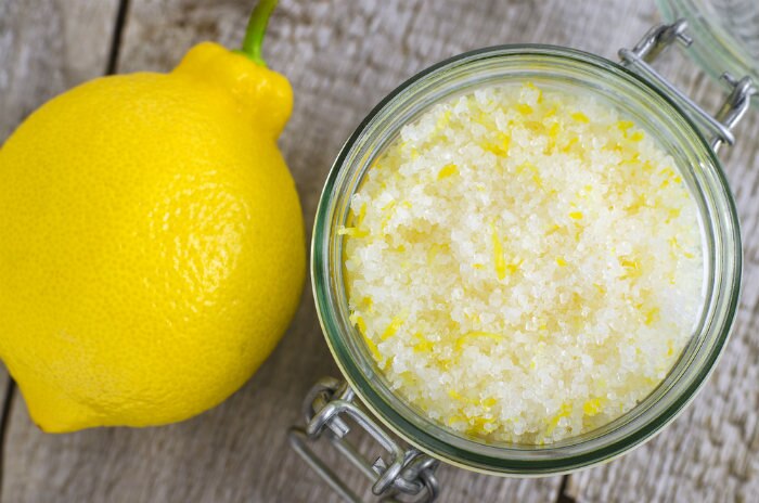 lemon scrub