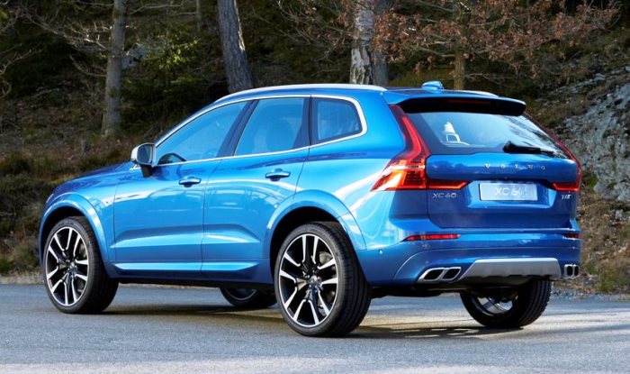 New-generation Volvo XC60 rear