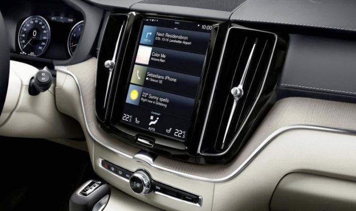 New-generation Volvo XC60 infotainment system
