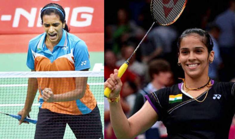 PV Sindhu and Saina Nehwal.