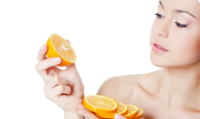 Use orange peel mask